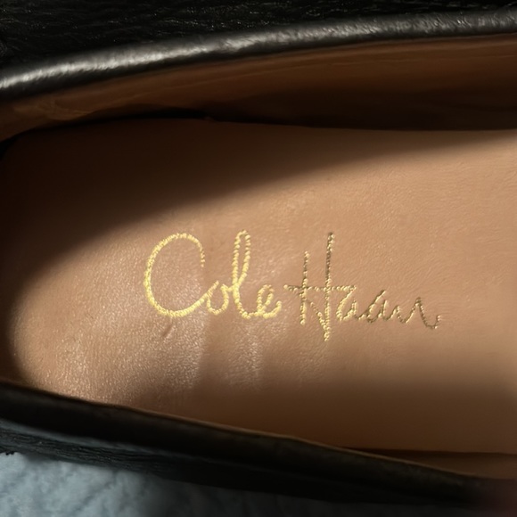 Cole Haan Silver/Pewter Driving Moccasins - Picture 9 of 11